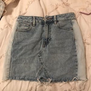 Pacsun denim skirt